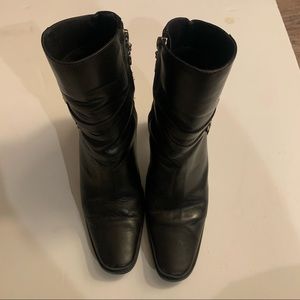 Harley Davidson heeled boots hardware detail 7.5